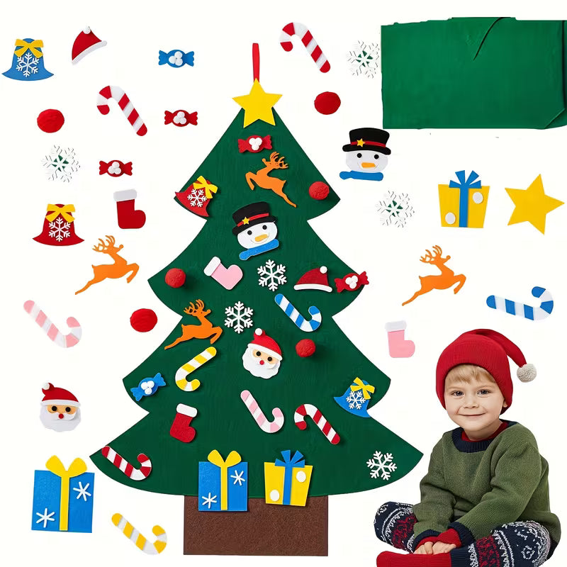 ARBÓL NAVIDEÑO MONTESSORI CON LUCES