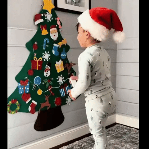 ARBÓL NAVIDEÑO MONTESSORI CON LUCES