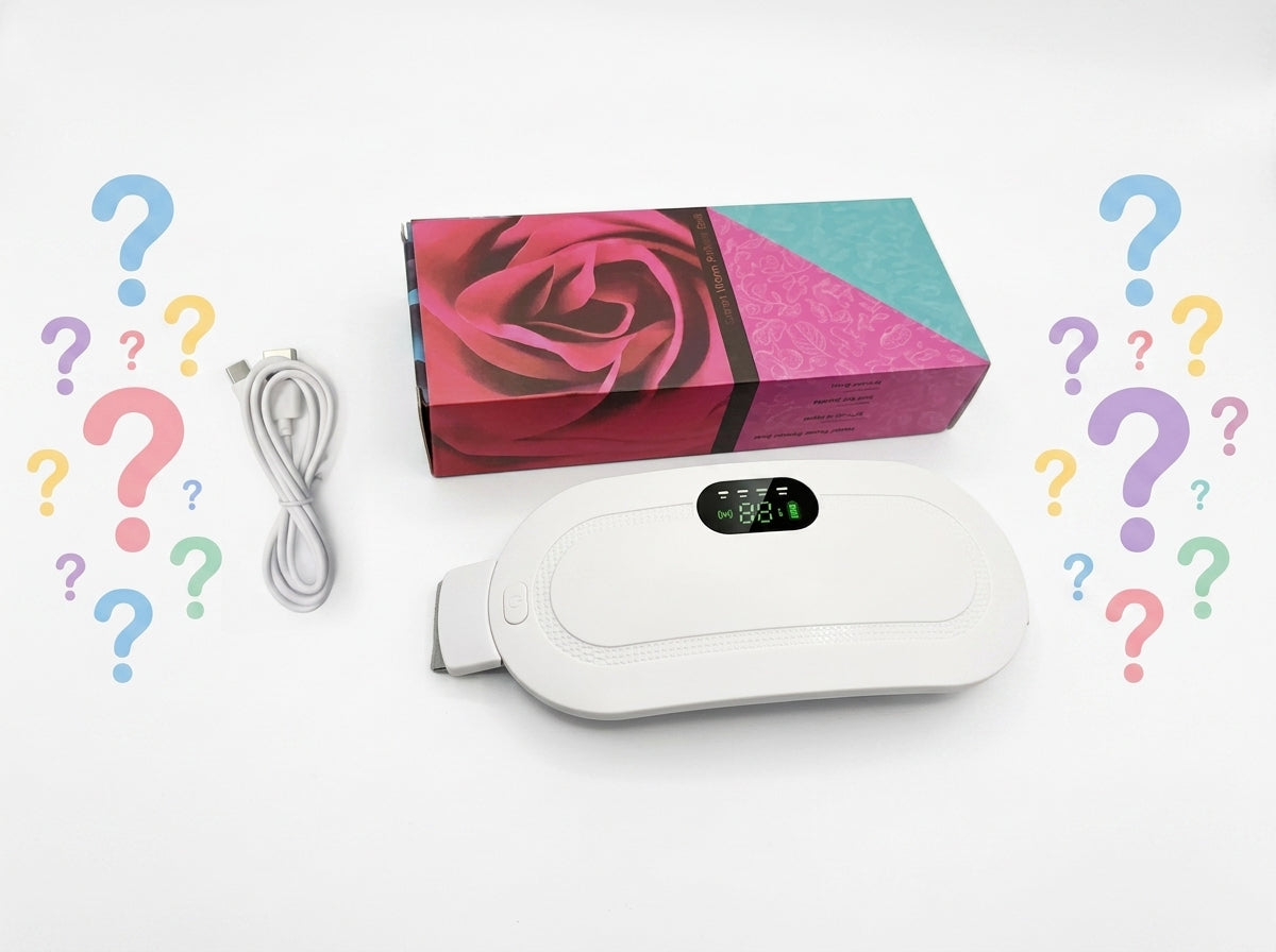 Cinturón Masajeador Térmico Para Cólicos Menstruales faq_img