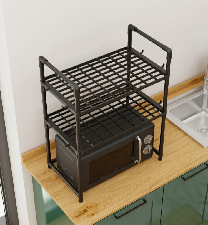 Estante Organizador de Microondas 2 Niveles 3